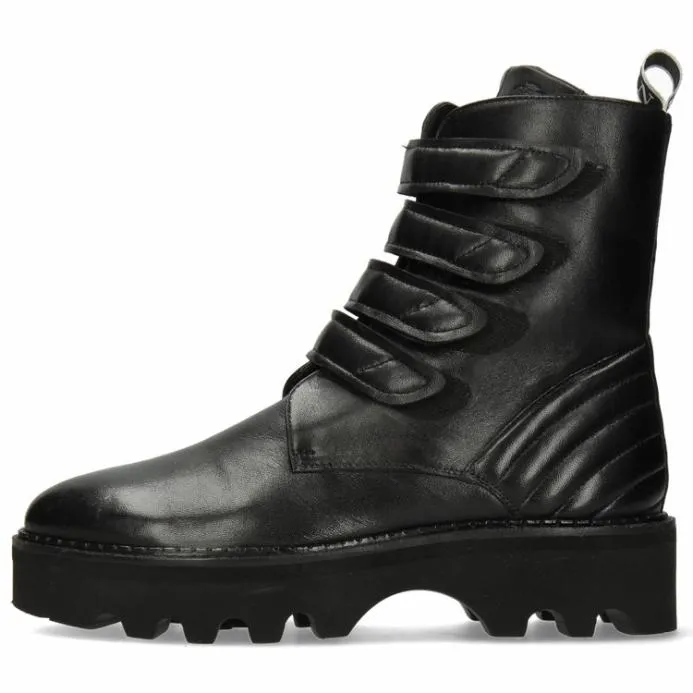 Melvin and Hamilton Sybill 7 Black Women Ankle Boots