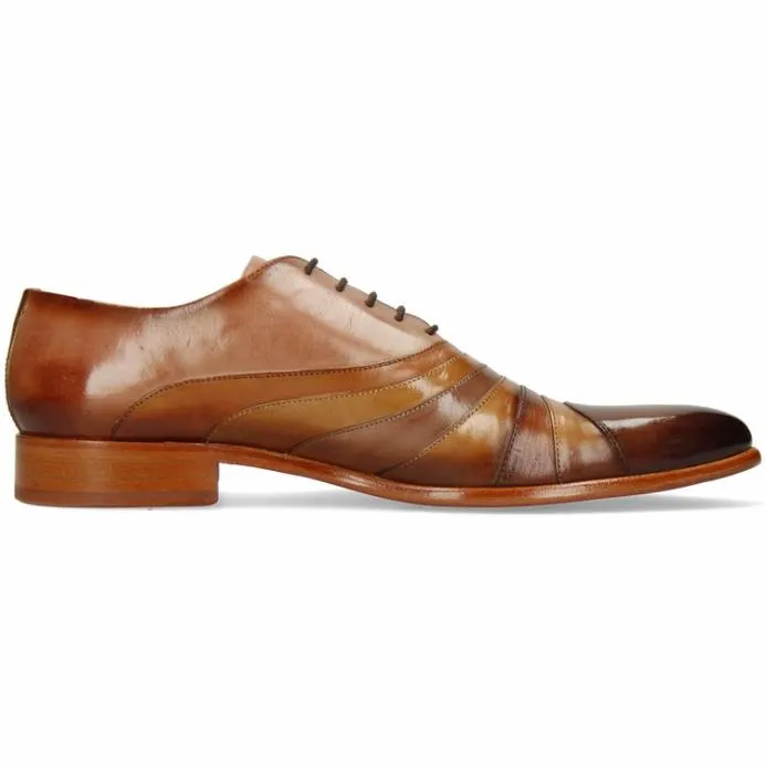 Melvin and Hamilton Toni 43 Light Brown Men Oxford Shoes