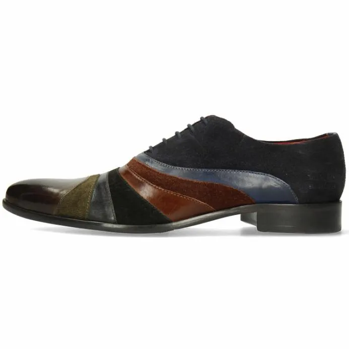 Melvin and Hamilton Toni 43 Multi Men Oxford Shoes