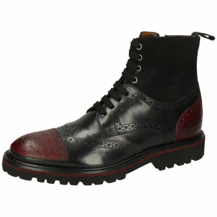 Melvin and Hamilton Trevor 50 Black Men Ankle Boots