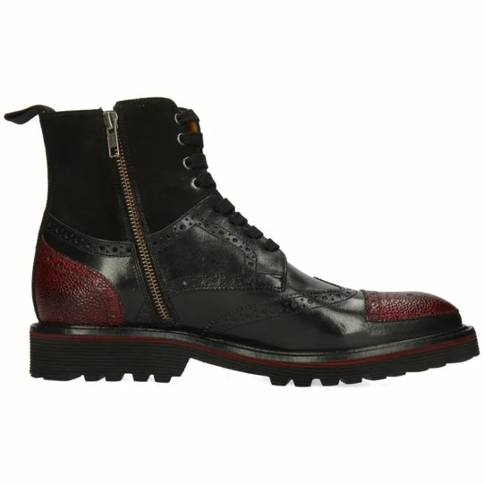 Melvin and Hamilton Trevor 50 Black Men Ankle Boots