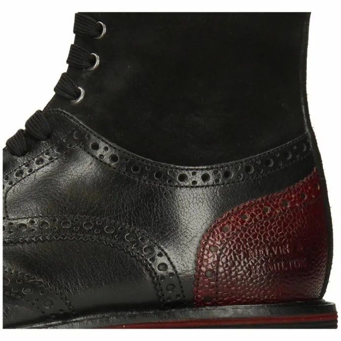 Melvin and Hamilton Trevor 50 Black Men Ankle Boots