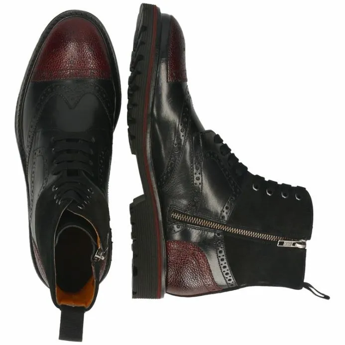 Melvin and Hamilton Trevor 50 Black Men Ankle Boots