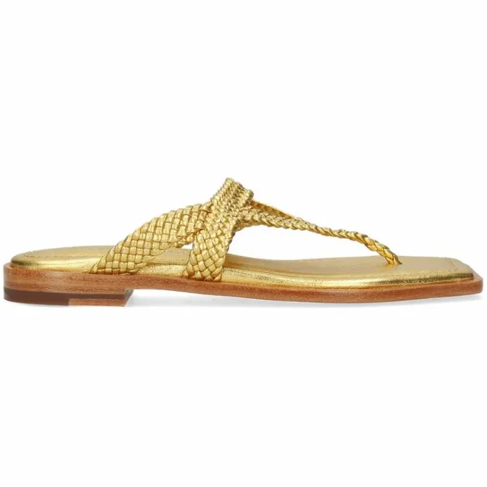 Melvin and Hamilton Tyra 1 Gold Women Mules