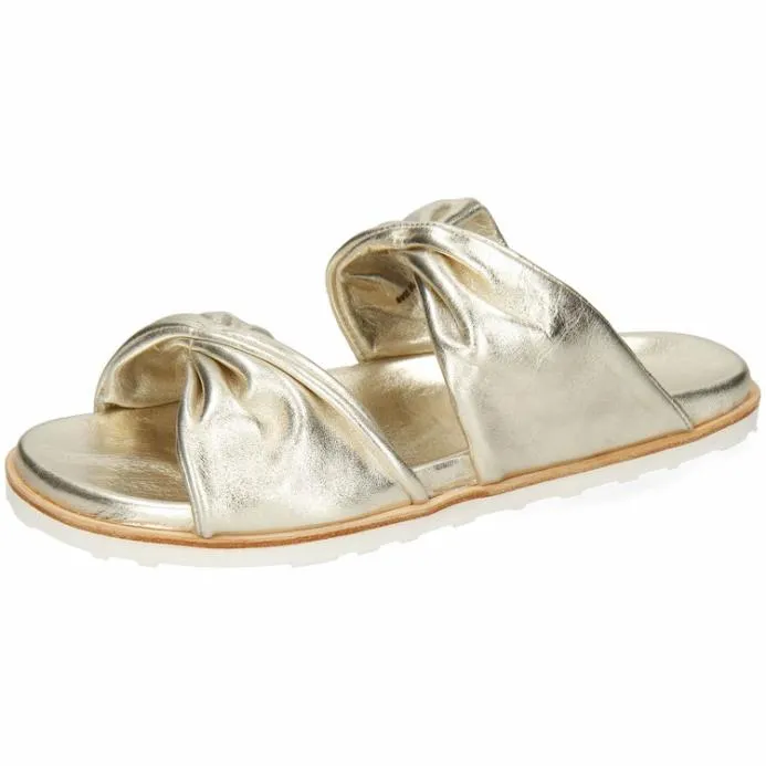 Melvin and Hamilton Wilma 16 Gold Women Mules