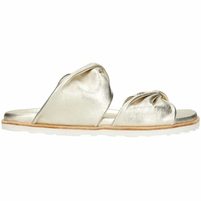 Melvin and Hamilton Wilma 16 Gold Women Mules