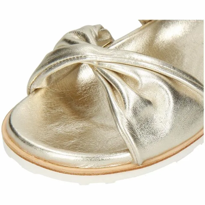 Melvin and Hamilton Wilma 16 Gold Women Mules