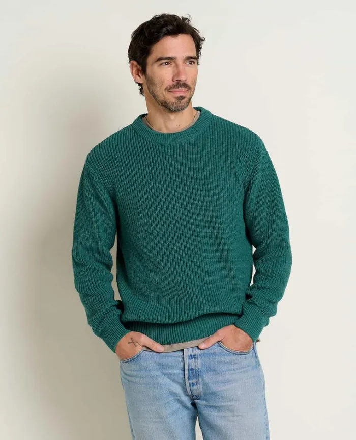 Men039s Butte Crew Sweater ToadandCo Jasper Toad and Co Sweaters