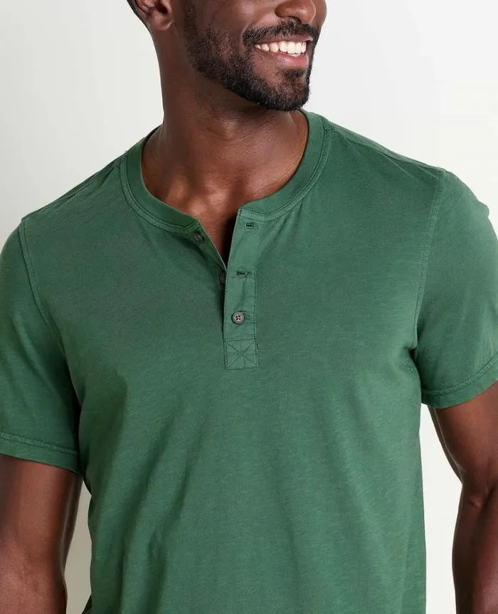 Men039s Men039s Primo Short Sleeve Henley Organic Cotton Tee By ToadandCo Pasture Toad and Co Tees Buy 3 Get 20 Off