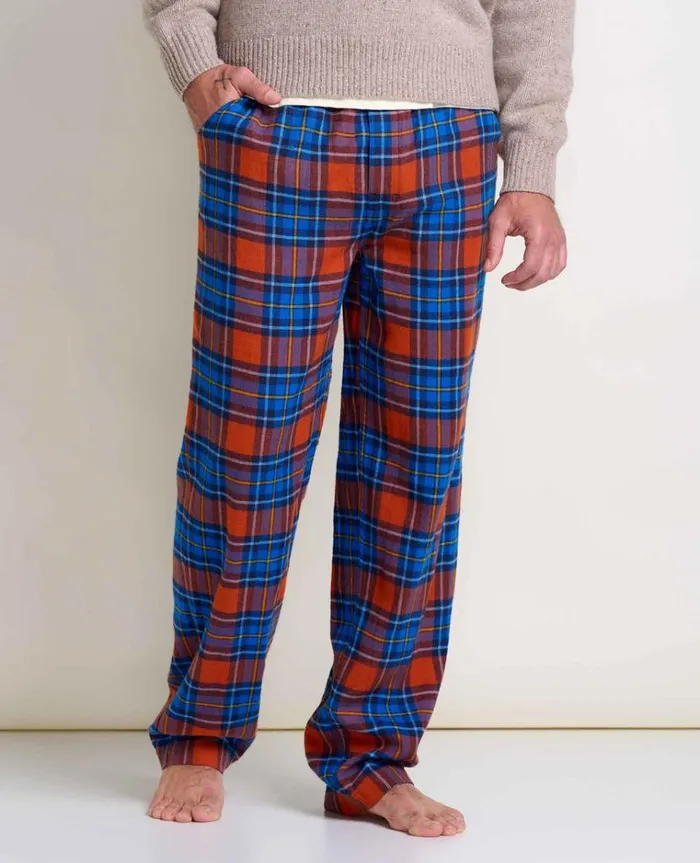Men039s Shuteye Flannel Sleep Pant Comfy Lounge Pants By ToadandCo Umber Toad and Co Pants