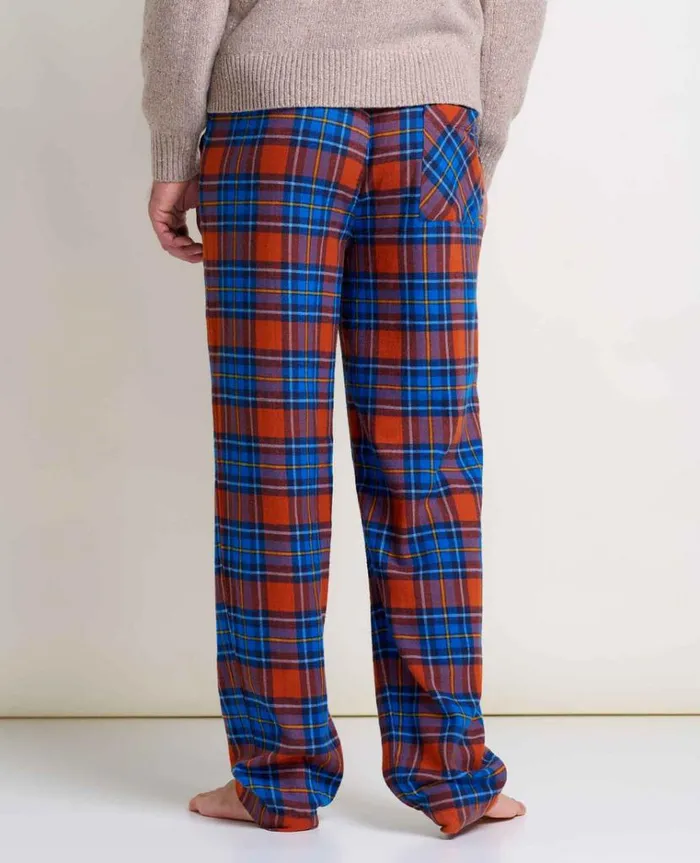 Men039s Shuteye Flannel Sleep Pant Comfy Lounge Pants By ToadandCo Umber Toad and Co Pants