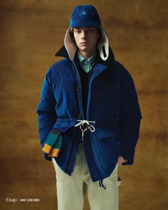 Men ALD Drake039s Corduroy Expedition Parka Drake039s Coats and Jackets