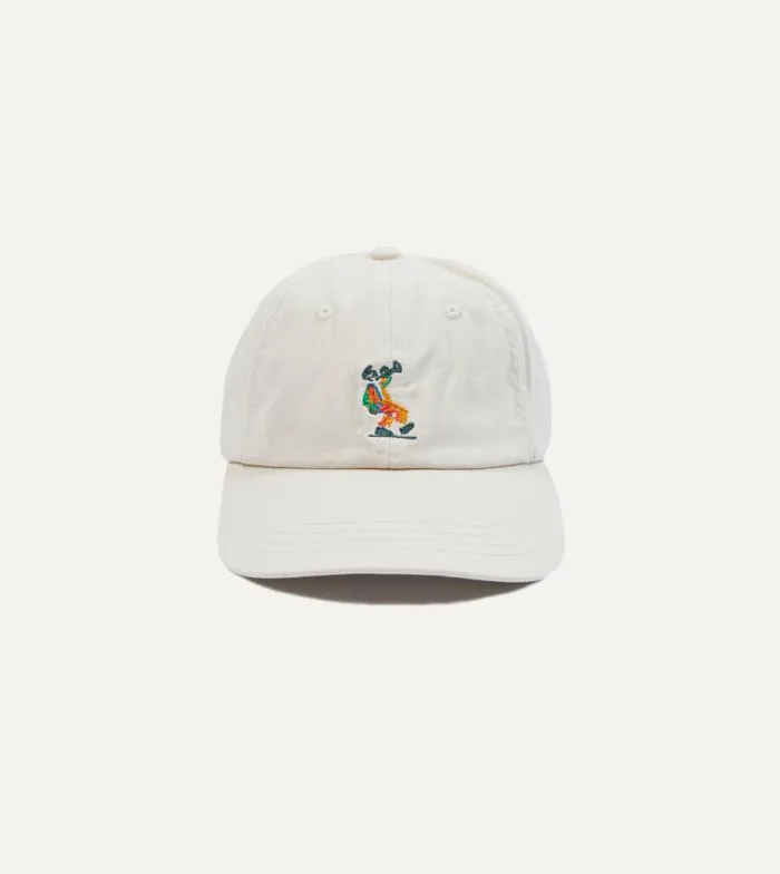 Men ALD Drake039s White Chino Hat Drake039s Hats