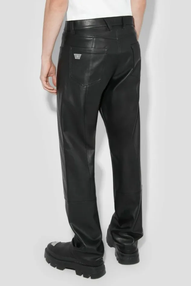 Men Astro Faux Leather Carpenter Trousers MISBHV Trousers