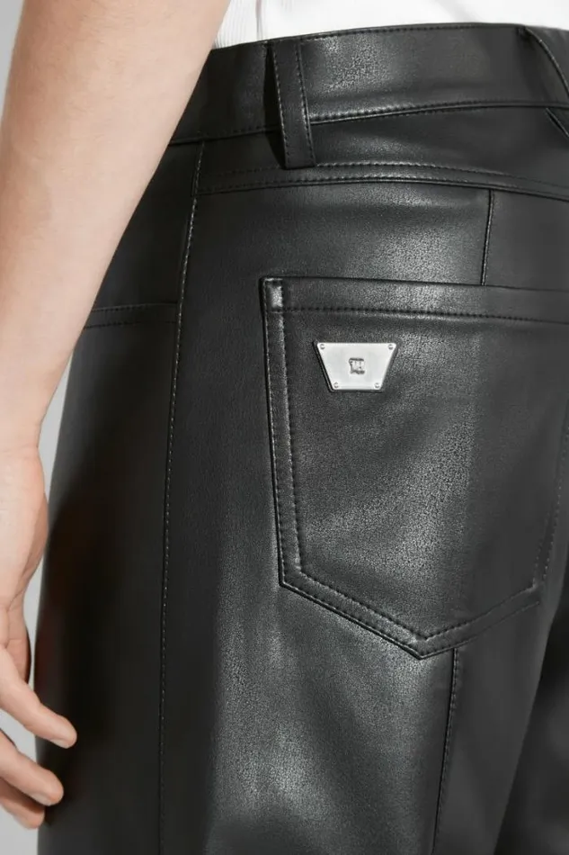 Men Astro Faux Leather Carpenter Trousers MISBHV Trousers