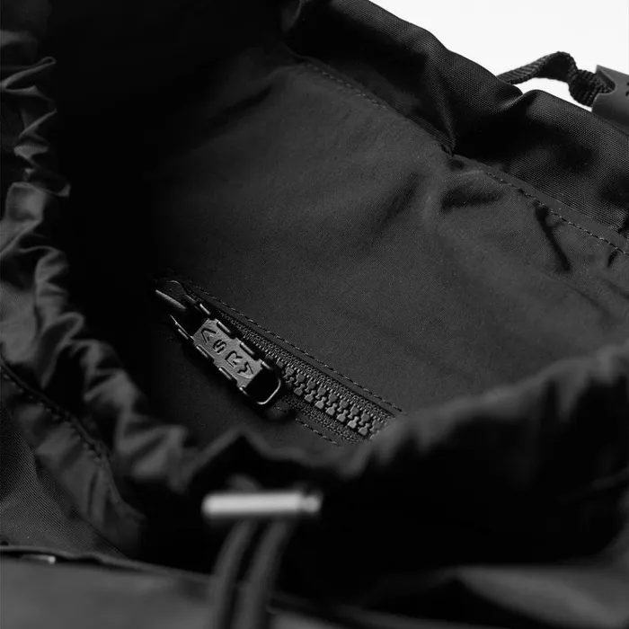 Men Bags ASRV Waterproof Rec Drawstring Backpack Blackblack