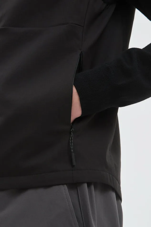 Men Birkholm Solotex Twill Vest Black Norse Projects Outerwear