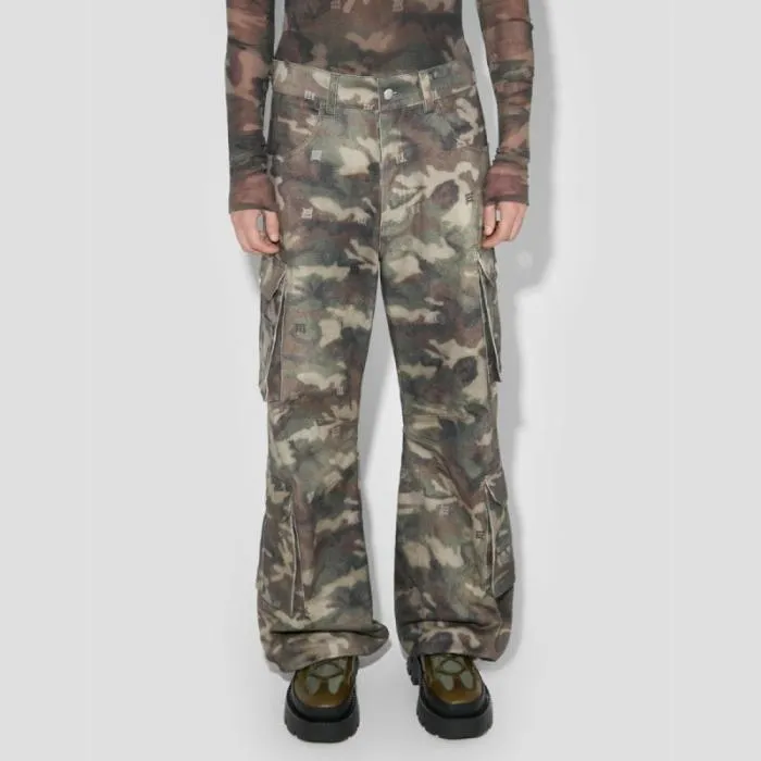 Men Camo Cotton Cargo Trousers MISBHV Trousers