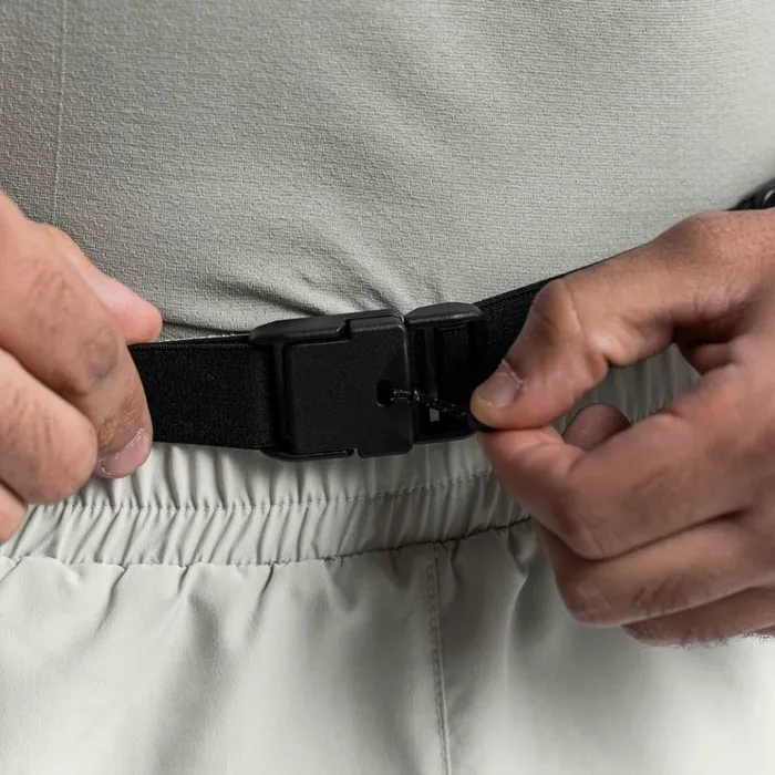 Men Chest Packs ASRV Expandable Belt Pack Black