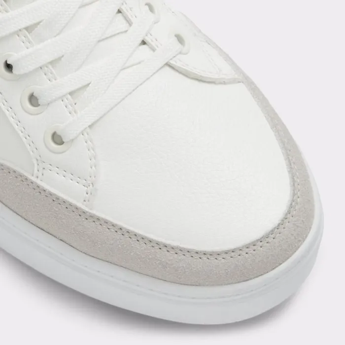Men Elio White Overflow Aldo Sneakers Men Elio White Overflow Aldo Sneakers