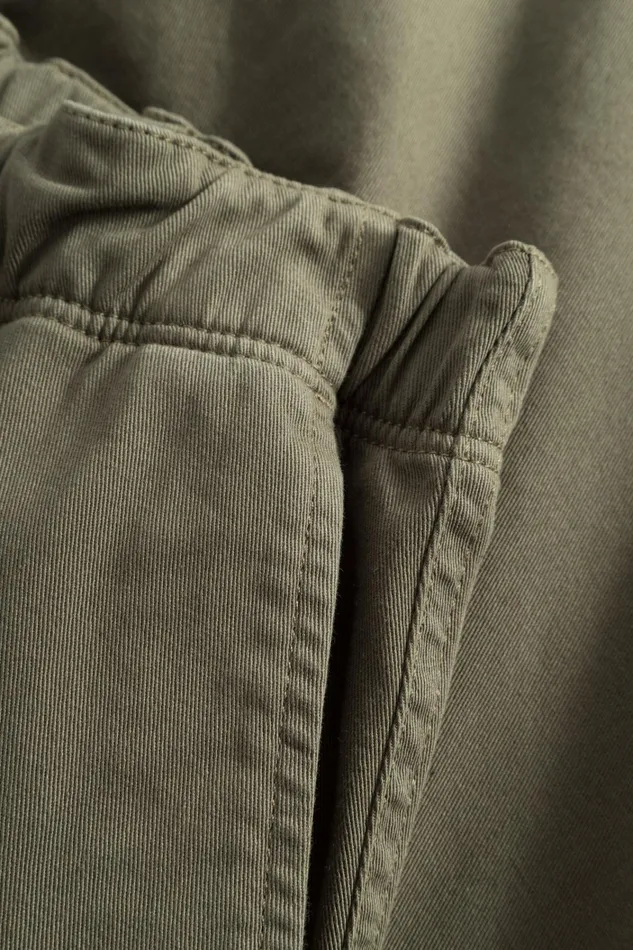 Men Ezra Light Stretch Sediment Green Norse Projects Trousers
