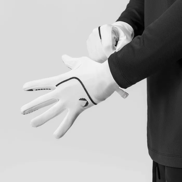 Men Gloves and Sleeves ASRV Aeroheat Lightweight Gloves White wings
