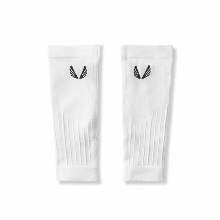 Men Gloves and Sleeves ASRV BodyMapped Calf Sleeve White
