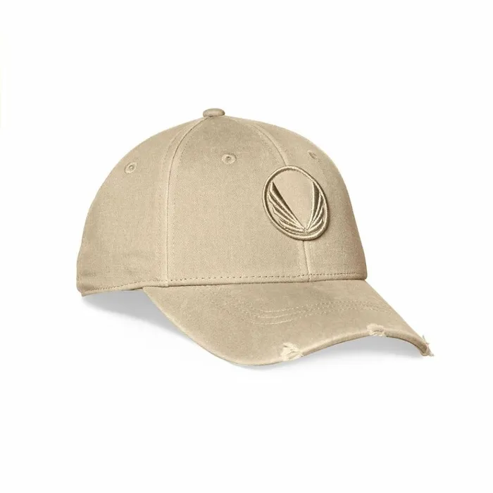 Men Hats and Headwear ASRV Distressed Patch Logo Hat Khakikhaki 034wings034