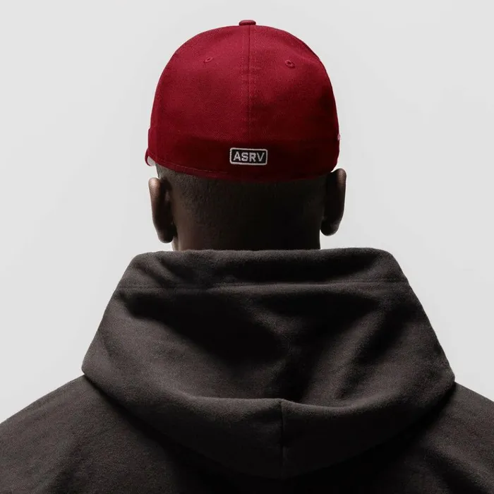 Men Hats and Headwear ASRV New Era 59Fifty Low Profile Hat Crimson Redwhite wings