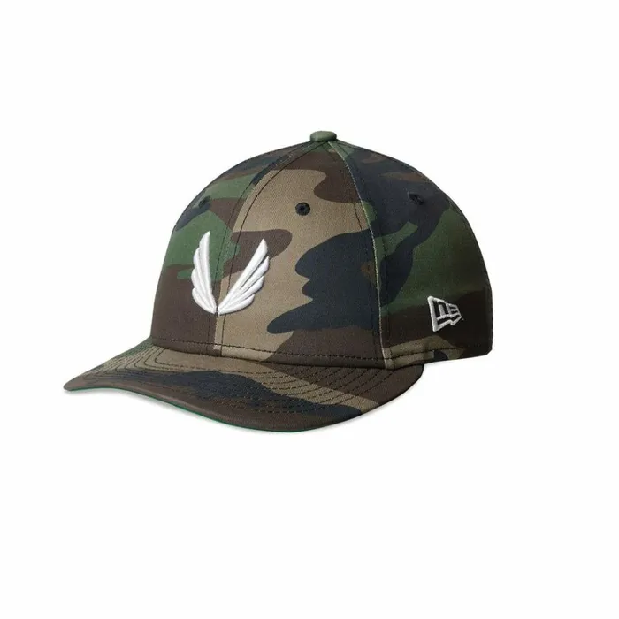 Men Hats and Headwear ASRV New Era 59Fifty Low Profile Hat Woodland Camowhite wings