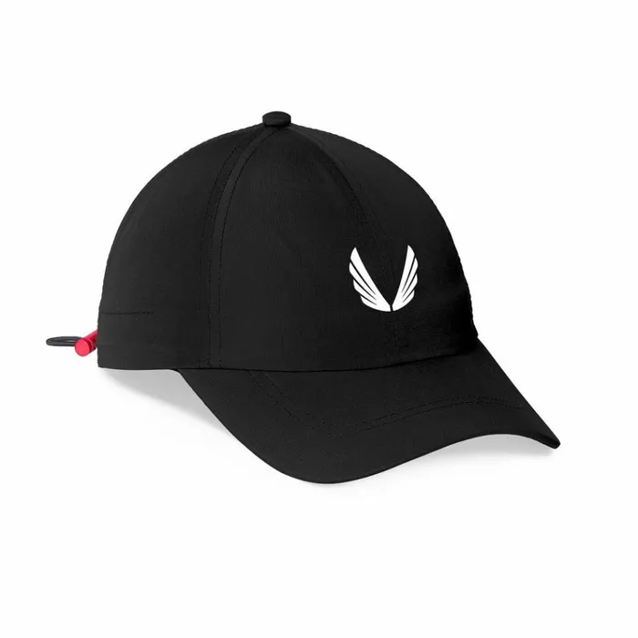 Men Hats and Headwear ASRV Performance Cinch Hat Blackwhite 034wings034