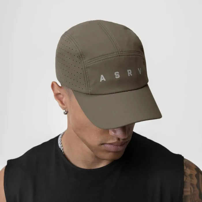 Men Hats and Headwear ASRV TetraLite Lightweight Vented Hat Deep Taupe
