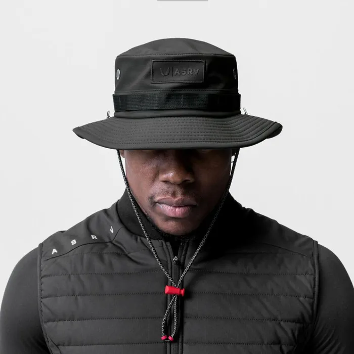 Men Hats and Headwear ASRV Waterproof Vented Boonie Hat Black