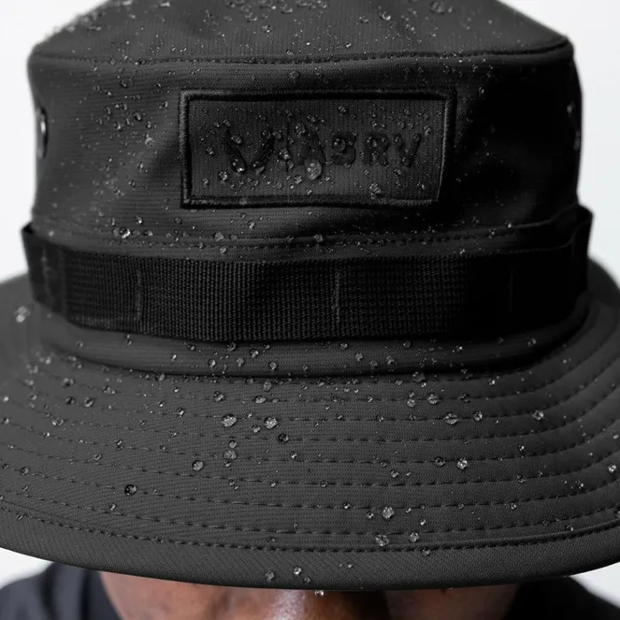 Men Hats and Headwear ASRV Waterproof Vented Boonie Hat Black