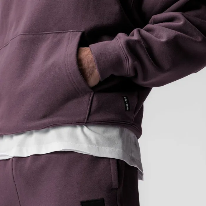 Men Hoodies and Sweatshirts ASRV TechTerry Hoodie Deep Purple 034space Bracket034