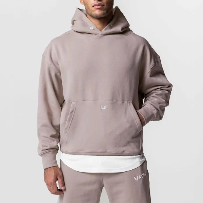 Men Hoodies and Sweatshirts ASRV TechTerry Hoodie Etherea