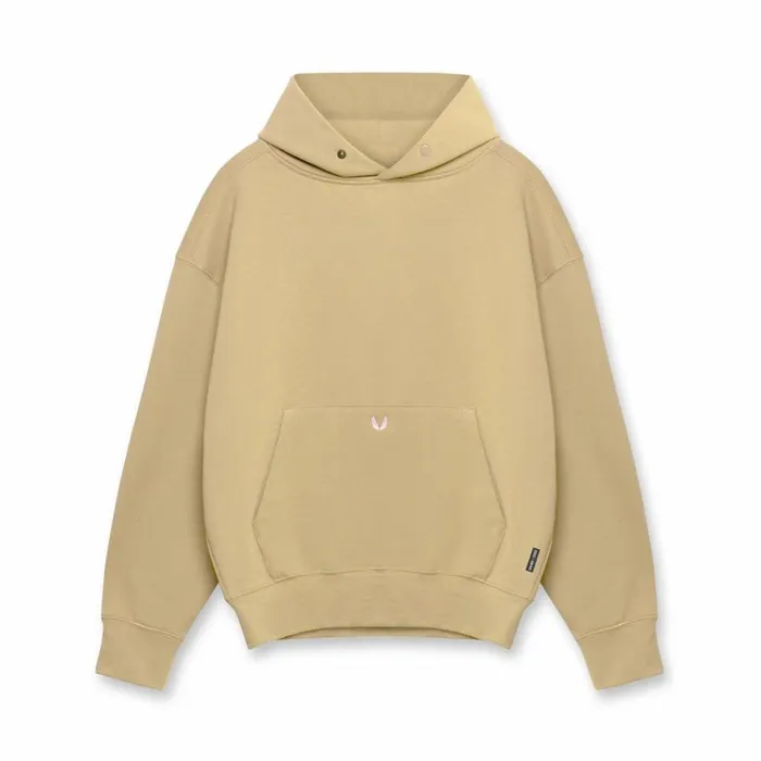 Men Hoodies and Sweatshirts ASRV TechTerry Hoodie Khaki