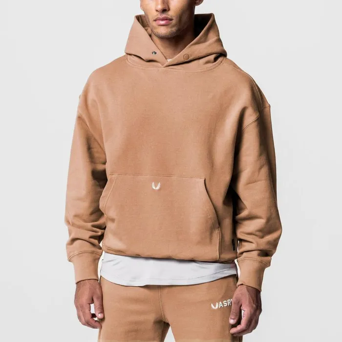 Men Hoodies and Sweatshirts ASRV TechTerry Hoodie Mars Dust Limited