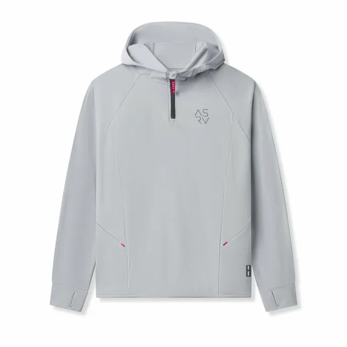 Men Hoodies and Sweatshirts ASRV Thermal Training Hoodie Slate Grey 034cyber034