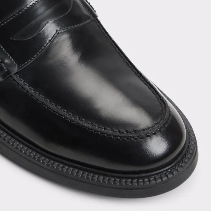 Men Howie Black Aldo Loafers and SlipOns