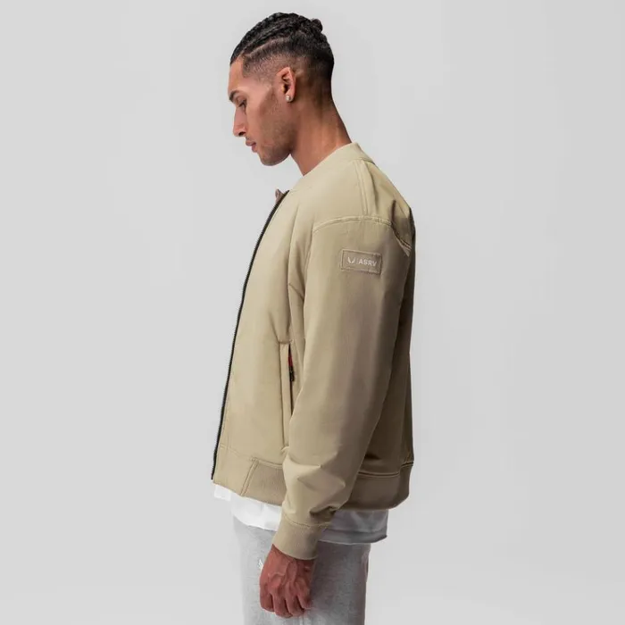 Men Jackets and Outerwear ASRV Ripstop Insulated Bomber Jacket Khaki