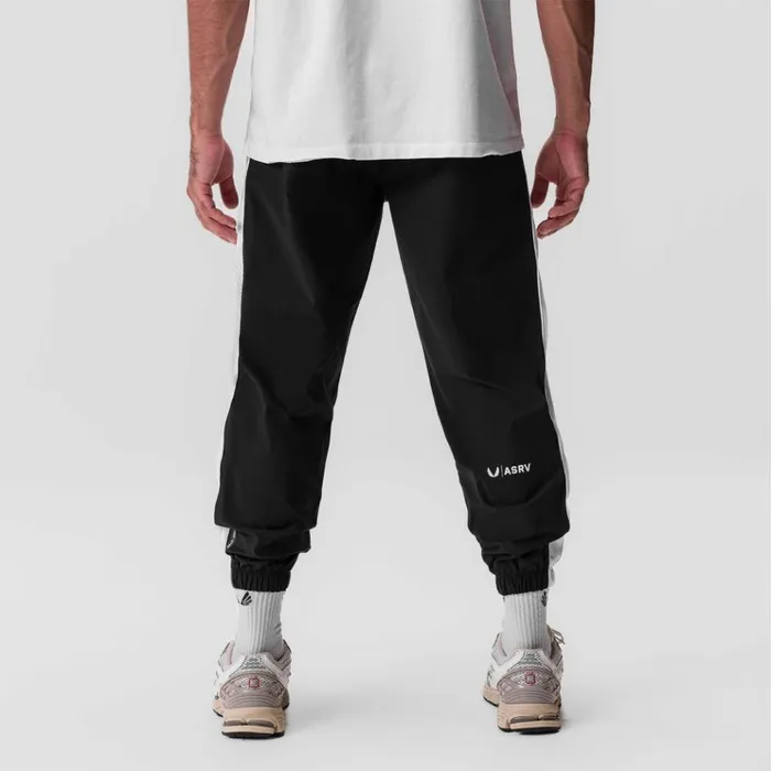 Men Joggers and Pants ASRV Ripstop Oversized Track Pant Black