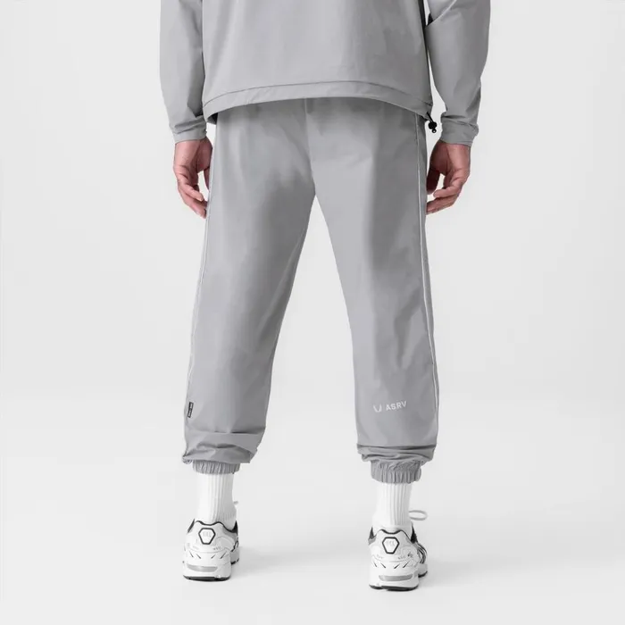 Men Joggers and Pants ASRV Ripstop Oversized Track Pant Slate Grey 034patch034