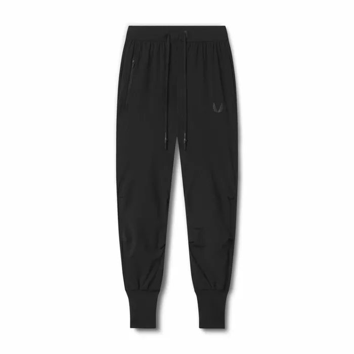 Men Joggers and Pants ASRV TetraLite High Rib Jogger Black