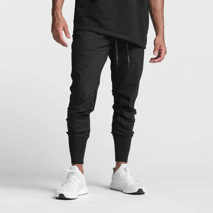 Men Joggers and Pants ASRV TetraLite High Rib Jogger Black