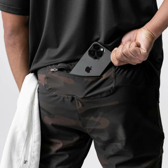Men Joggers and Pants ASRV TETRALITE Hybrid Jogger Rust Camo