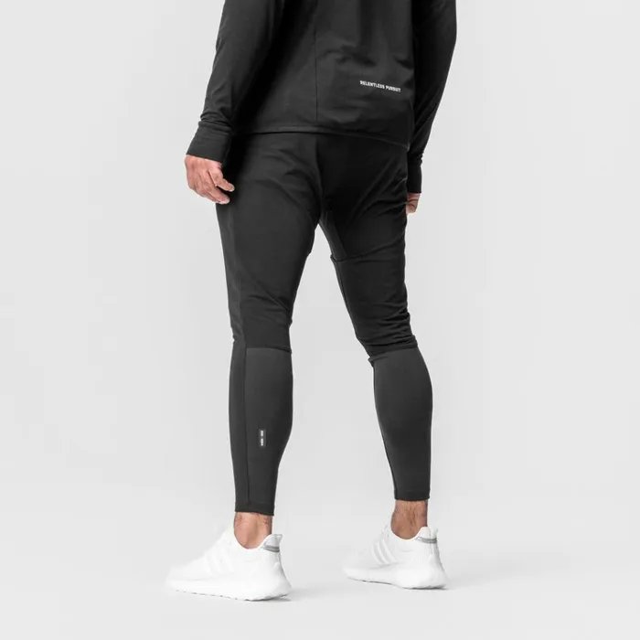 Men Joggers and Pants ASRV Thermal Hybrid Jogger Black