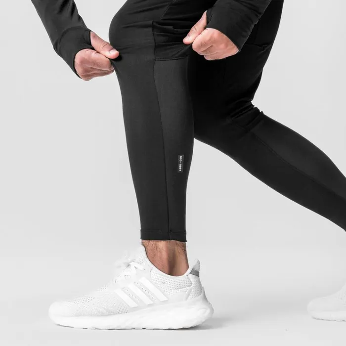Men Joggers and Pants ASRV Thermal Hybrid Jogger Black