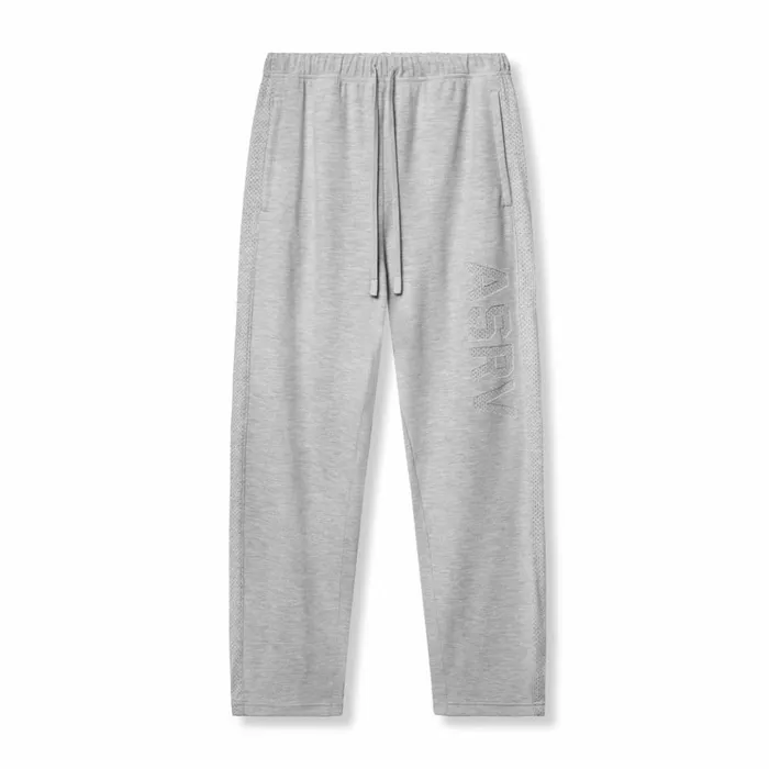 Men Joggers and Pants ASRV Waffle Knit Relaxed Sweatpant Heather Grey