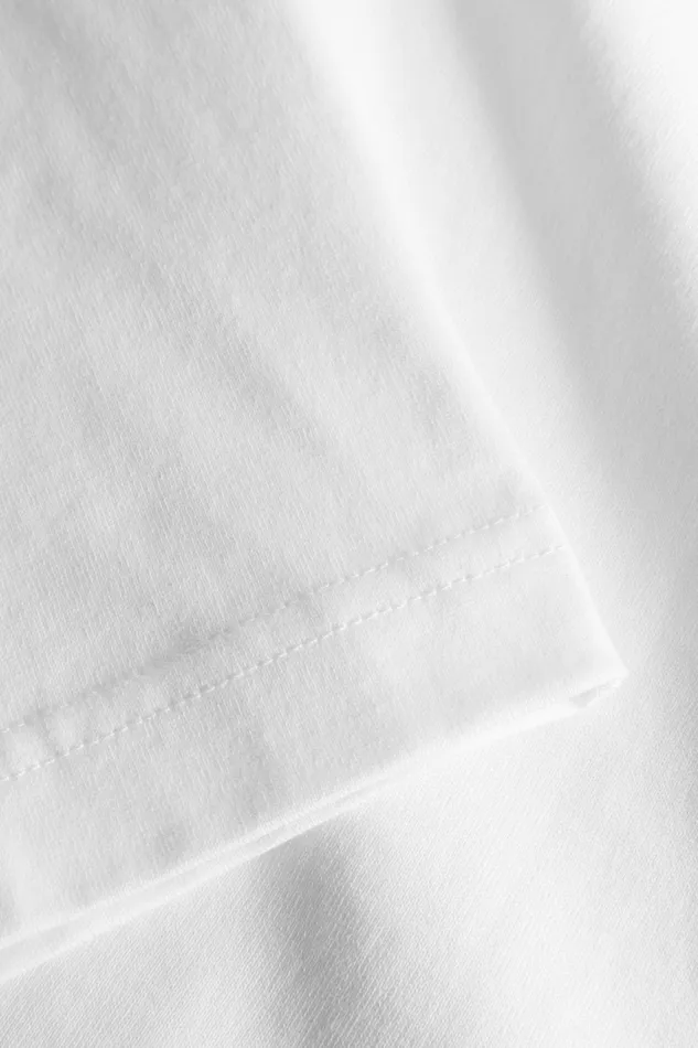 Men Johannes Organic Canal Print Tshirt White Norse Projects TShirts